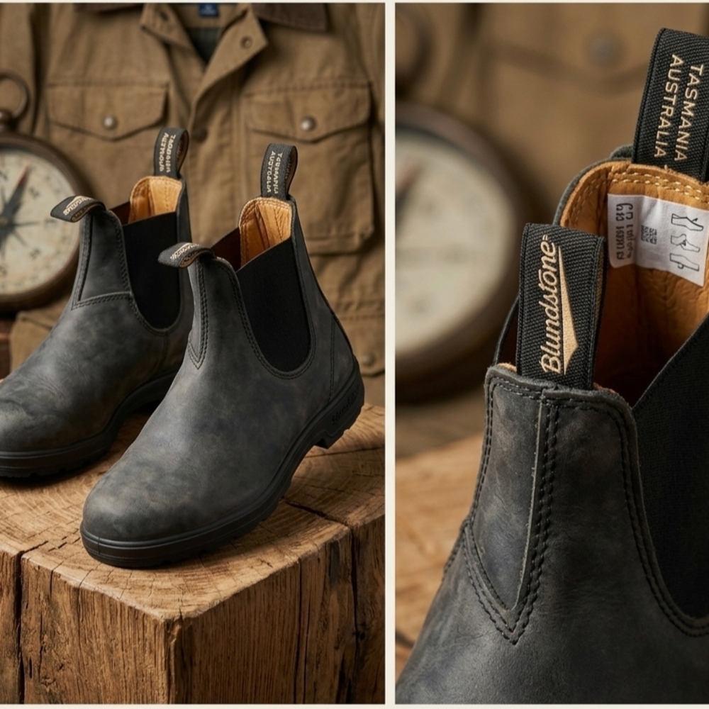Blundstone Chelsea Boots in Charcoal Gray